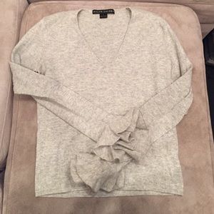 Ralph Lauren Black Label gray cashmere sweater