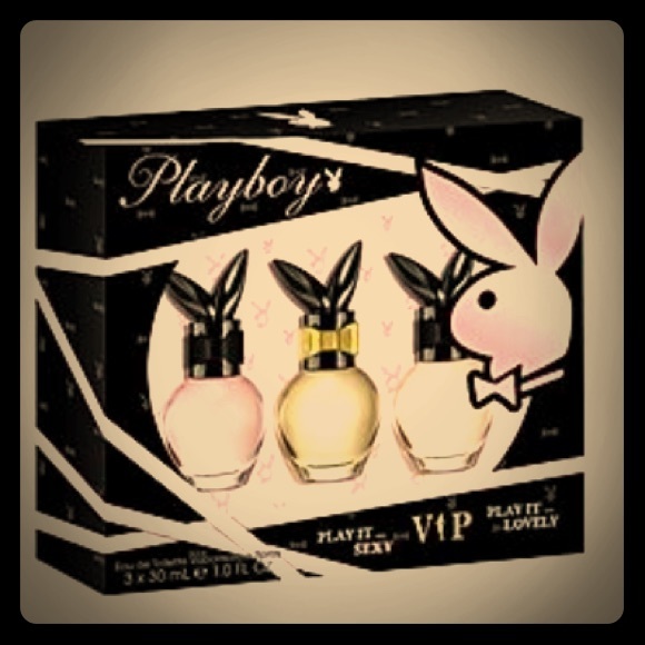 Never Used Playboy Coffret 3pc Body Mist Set