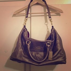 Price Reduced !!! Authentic Coach Gold Purse