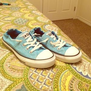 Light blue converse