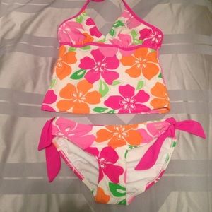Justice 2 piece bathing suit size 12