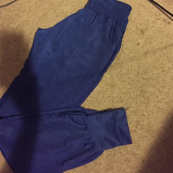 cute blue joggers