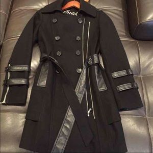Guess peacoat size small trench coat