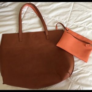 G.H Bass reversible tote bag