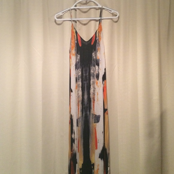 Multicolored maxi dress