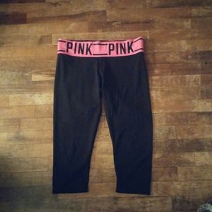 Vs Pink reversible leggings