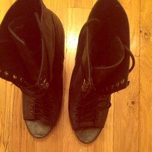 Aldo Ankle Open Toe Bootie