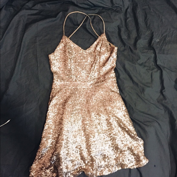 Gold/silver dress