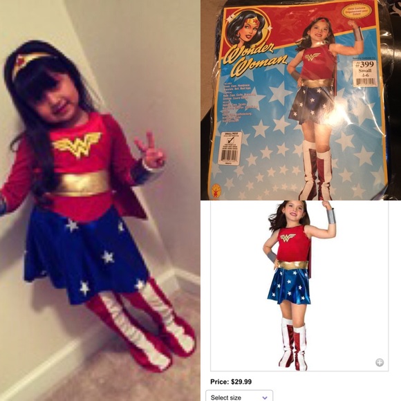 Wonder women costume (girls)