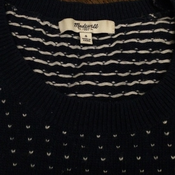 Madewell blue sweather - Picture 3 of 4