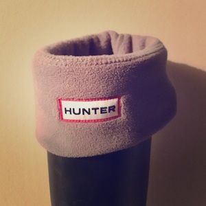 grey hunter boot welly sock