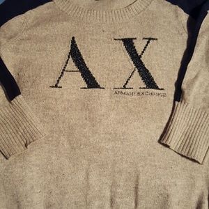 3/4 sleeve A/X sweater