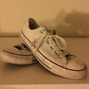 Used white converse