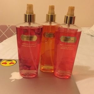 VICTORIAS SECRET/PINK body fragrance mist bundle