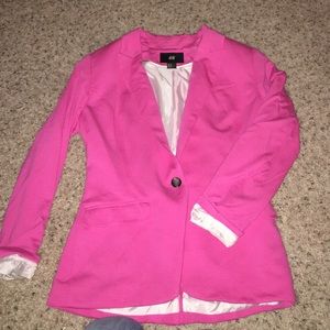Pink blazer
