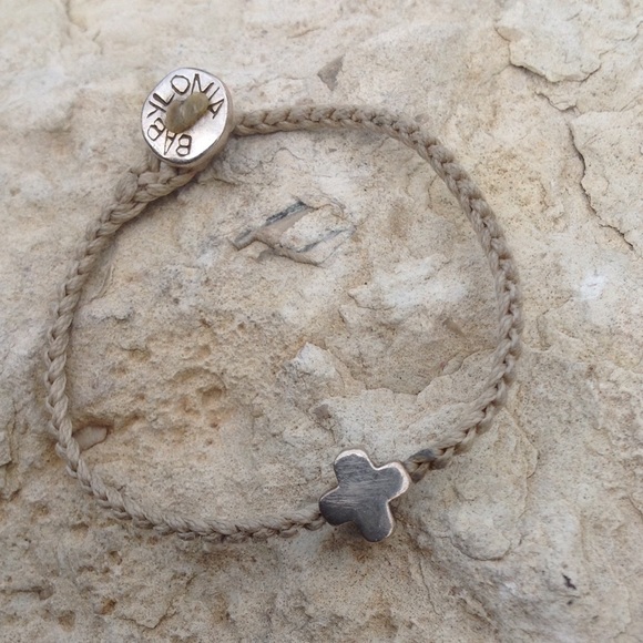 Babylonia Jewelry - Silver Faith bracelet