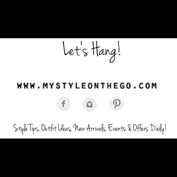 Follow Style On The Go @mystyleonthego