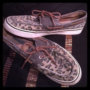 SPERRY Cheetah Shoes 💕