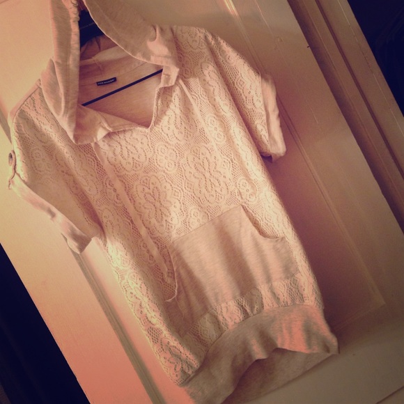 Lace hoodie