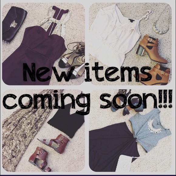 New items!!!!