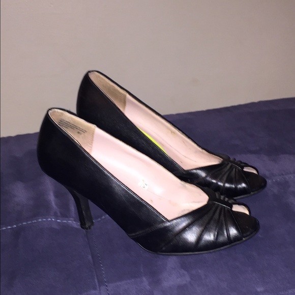 Women's peep toed heels