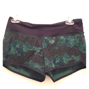 Lululemon Speed Shorts