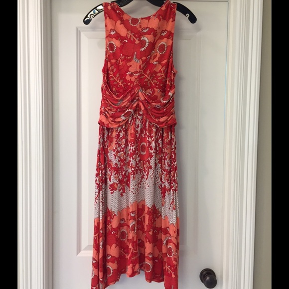 Anthropologie Lilka size S red & white dress - Picture 4 of 4