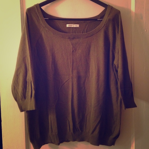 Green sweater