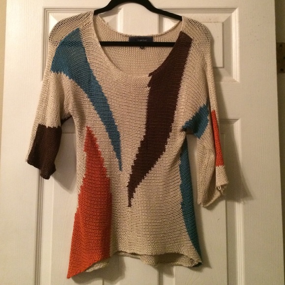 Tan knit sweater