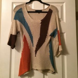 Tan knit sweater