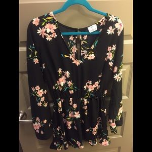 Ruffled Romper! Size Large. Urban Outfitters.