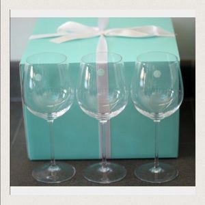 Tiffany & Co. Red Wine Glasses, Set of 4