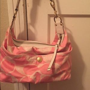 Coach pink small purse