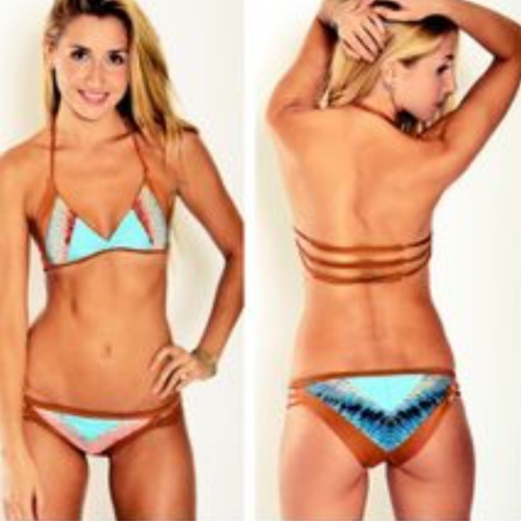 Copper reversible bikini bottom Imsy L or S