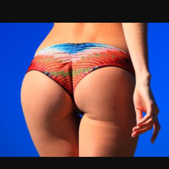 Multi color/ black reversiblebottoms in M or L
