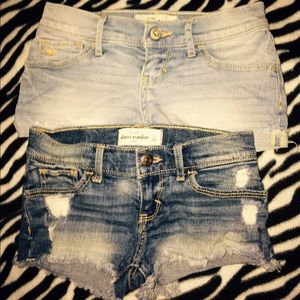 Girls size 10 abercrombie&fitch shorts