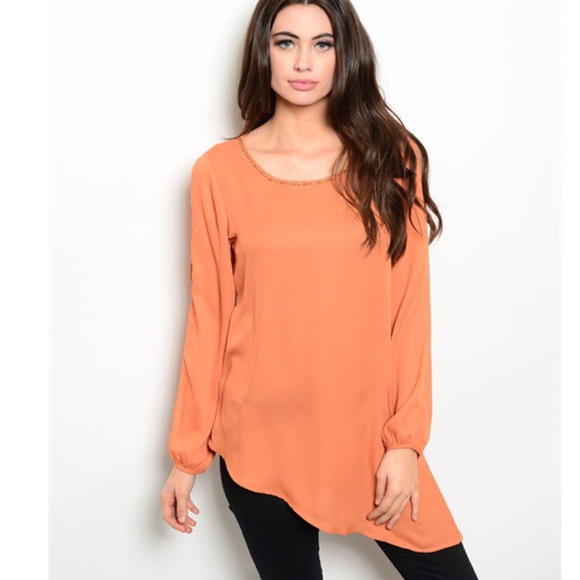 Slitted sleeve Fashion Top - Picture 1 of 2