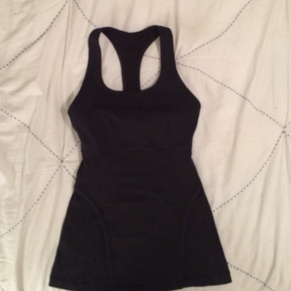 Lululemon Black Racerback Tank