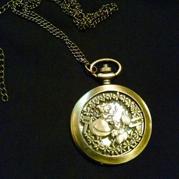 Alice in wonderland pocket watch