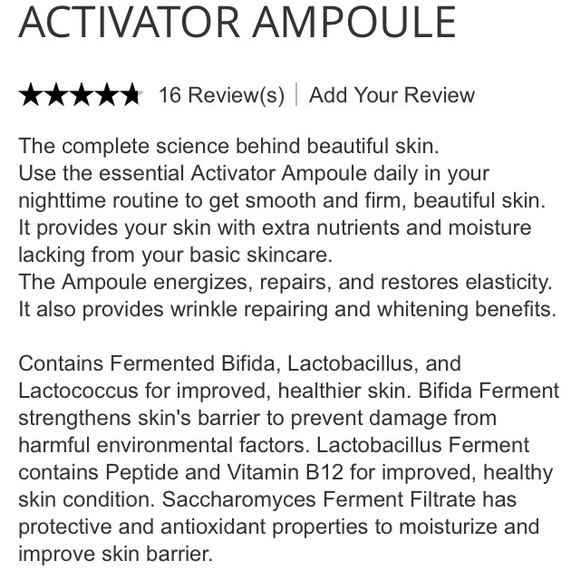 🎈SALE🎈MISSHA TIMEREVOLUTION NIGHT REPAIR AMPOULE - Picture 3 of 3