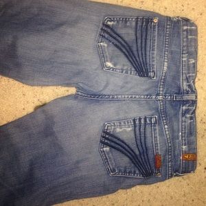 7 for all mankind jeans!
