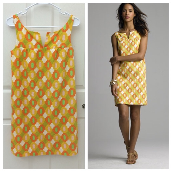 J. Crew Dresses & Skirts - J. Crew Casbah-print Mia Dress Moroccan Collection
