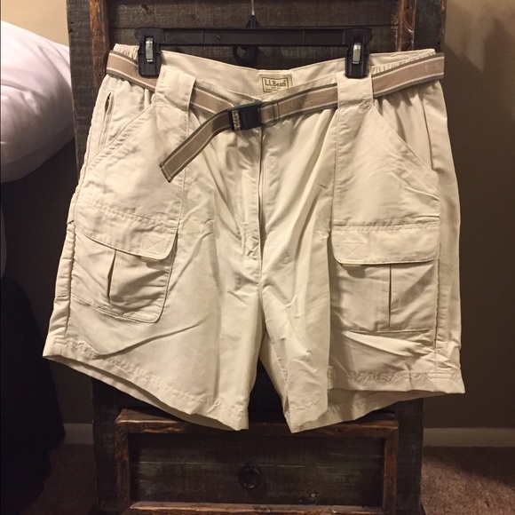 LL Bean women's tropic wear shorts size lrg