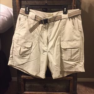LL Bean women's tropic wear shorts size lrg