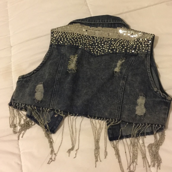 Jean vest - Picture 2 of 2