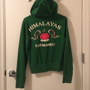Lucky Brand Green Hoodie