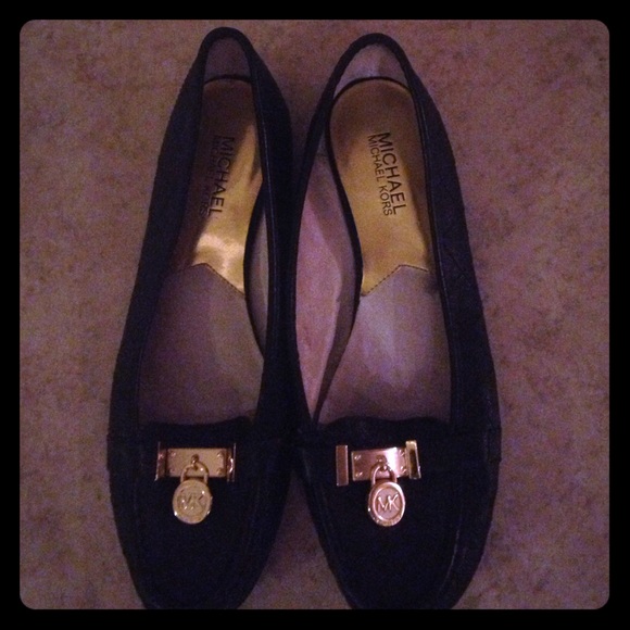 Michael Kors Gold Hardware Loafers