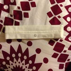 lululemon white headband