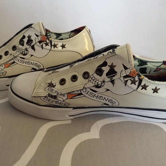 ed hardy tennis shoes