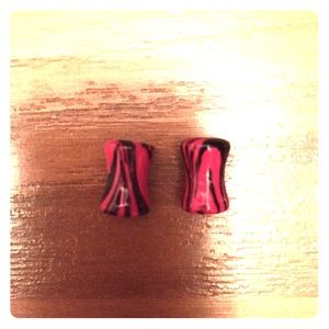 Pink and Black Zebra 2g Gauges